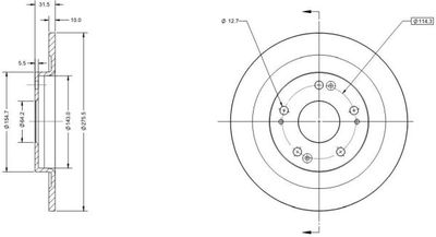 REMY RAD1564C