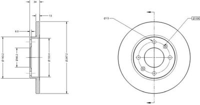 REMY RAD1052C