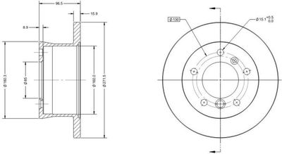 REMY RAD1268C