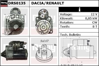 REMY DRS0135