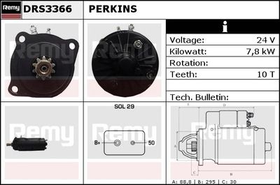 REMY DRS3366