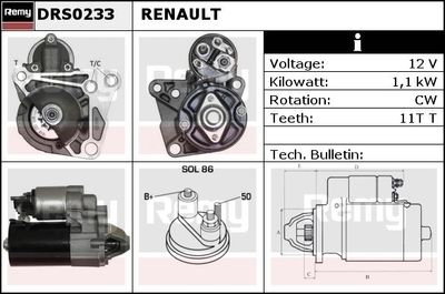 REMY DRS0233