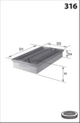 MECAFILTER FA3168