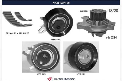 HUTCHINSON KH 261WP148