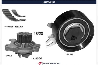 HUTCHINSON KH 73WP148