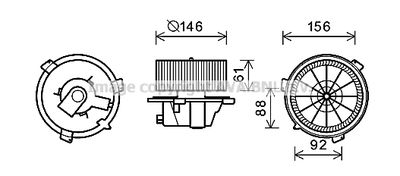 AVA QUALITY COOLING FT8418