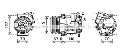 AVA QUALITY COOLING OLK605