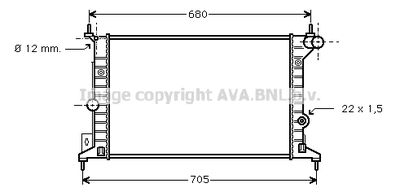 AVA QUALITY COOLING OLA2242