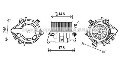 AVA QUALITY COOLING FT8451