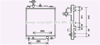 AVA QUALITY COOLING MT2265