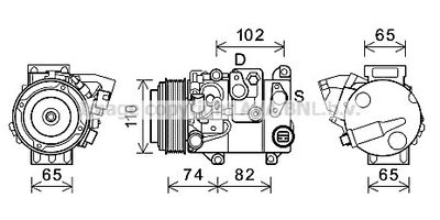 AVA QUALITY COOLING TOAK682