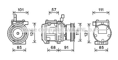 AVA QUALITY COOLING KAAK155