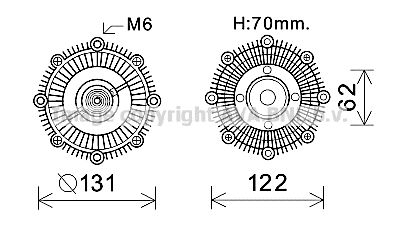 AVA QUALITY COOLING TOC592