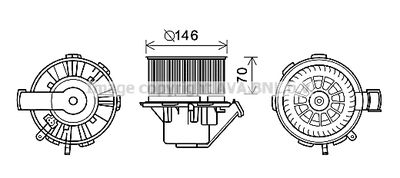 AVA QUALITY COOLING MS8647