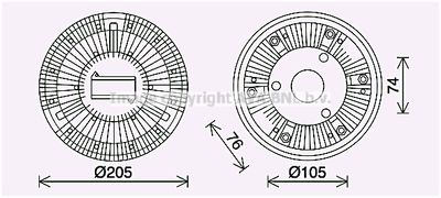 AVA QUALITY COOLING IVC138 AVA QUALITY COOLING IVC138