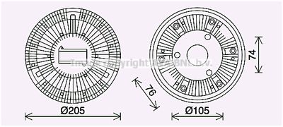 AVA QUALITY COOLING IVC138