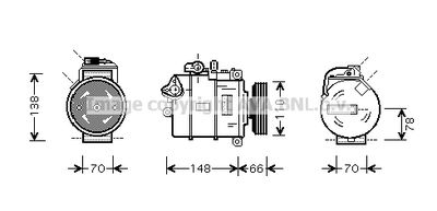 AVA QUALITY COOLING AIAK275