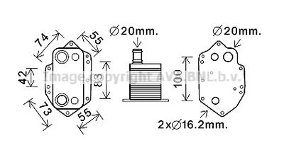 AVA QUALITY COOLING BW3554