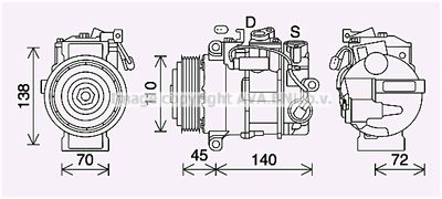 AVA QUALITY COOLING MSK705