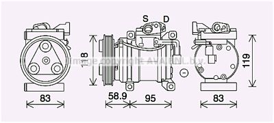 AVA QUALITY COOLING KAK283