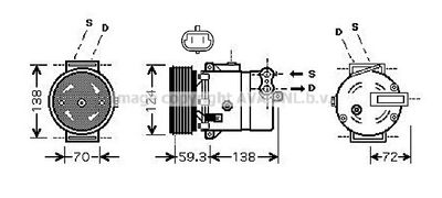 AVA QUALITY COOLING OLK413