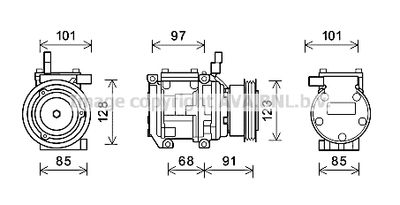 AVA QUALITY COOLING KAAK208