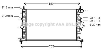 AVA QUALITY COOLING OL2222