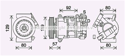 AVA QUALITY COOLING PEK408