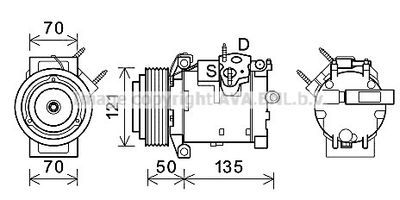 AVA QUALITY COOLING JEAK066