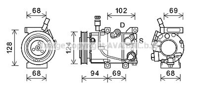 AVA QUALITY COOLING HYK442