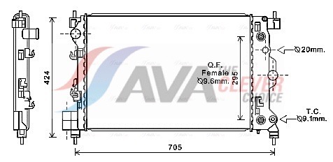 AVA QUALITY COOLING CTA2044 AVA QUALITY COOLING CTA2044