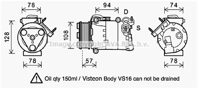 AVA QUALITY COOLING FDK482