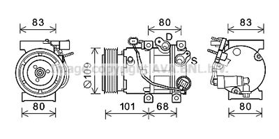 AVA QUALITY COOLING HYK405