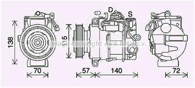 AVA QUALITY COOLING MSK708