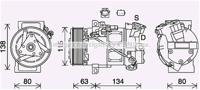 AVA QUALITY COOLING RTAK640