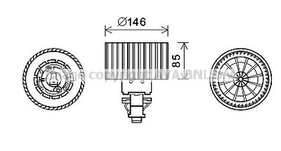 AVA QUALITY COOLING AI8374