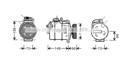 AVA QUALITY COOLING AIK282