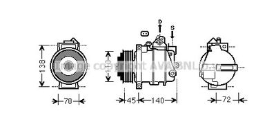 AVA QUALITY COOLING MSAK568