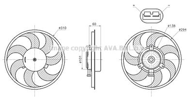 AVA QUALITY COOLING MS7782