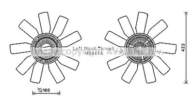 AVA QUALITY COOLING VNF364