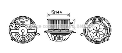 AVA QUALITY COOLING MS8608