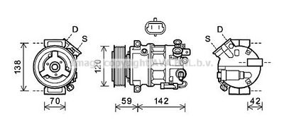 AVA QUALITY COOLING OLK576