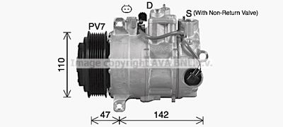 AVA QUALITY COOLING MSK748