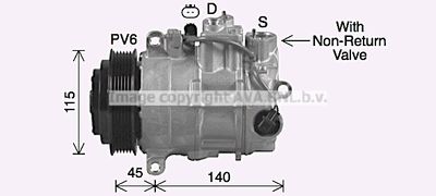 AVA QUALITY COOLING MSAK755