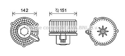 AVA QUALITY COOLING HY8400