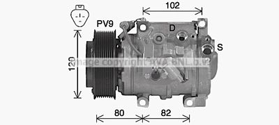 AVA QUALITY COOLING TOK775