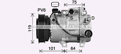 AVA QUALITY COOLING HYK497