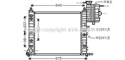 AVA QUALITY COOLING MS2243