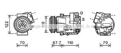 AVA QUALITY COOLING OLAK608