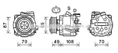 AVA QUALITY COOLING OLAK668